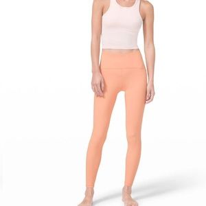 Lululemon ribbed contoured high rise tight leggings